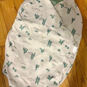 Mama Coco Cactus Print reversible Baby Swaddle - like new